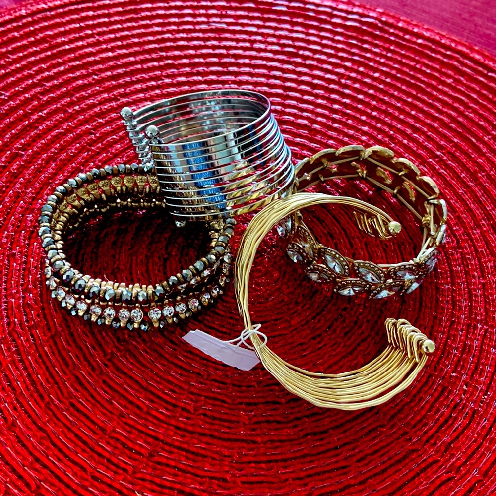 Beautiful costume bracelets